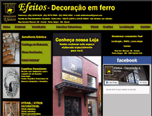 Tablet Screenshot of efeitosbrasil.com.br